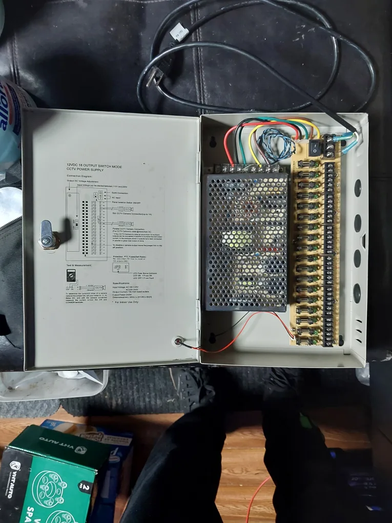 12VDC 18 Output CCTV Power Supply thumbnail