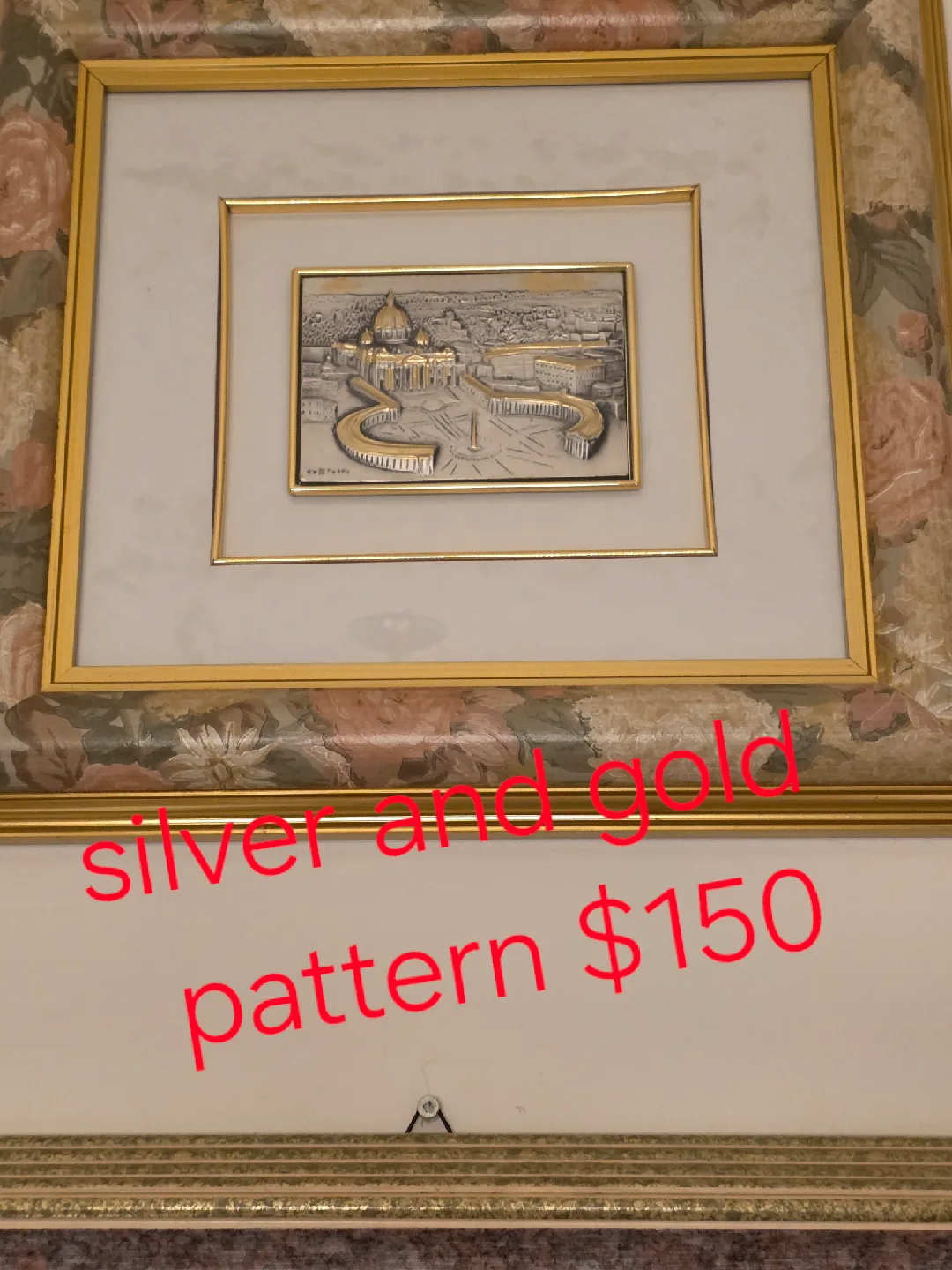 Assorted Framed Silver Art image indicator(3)