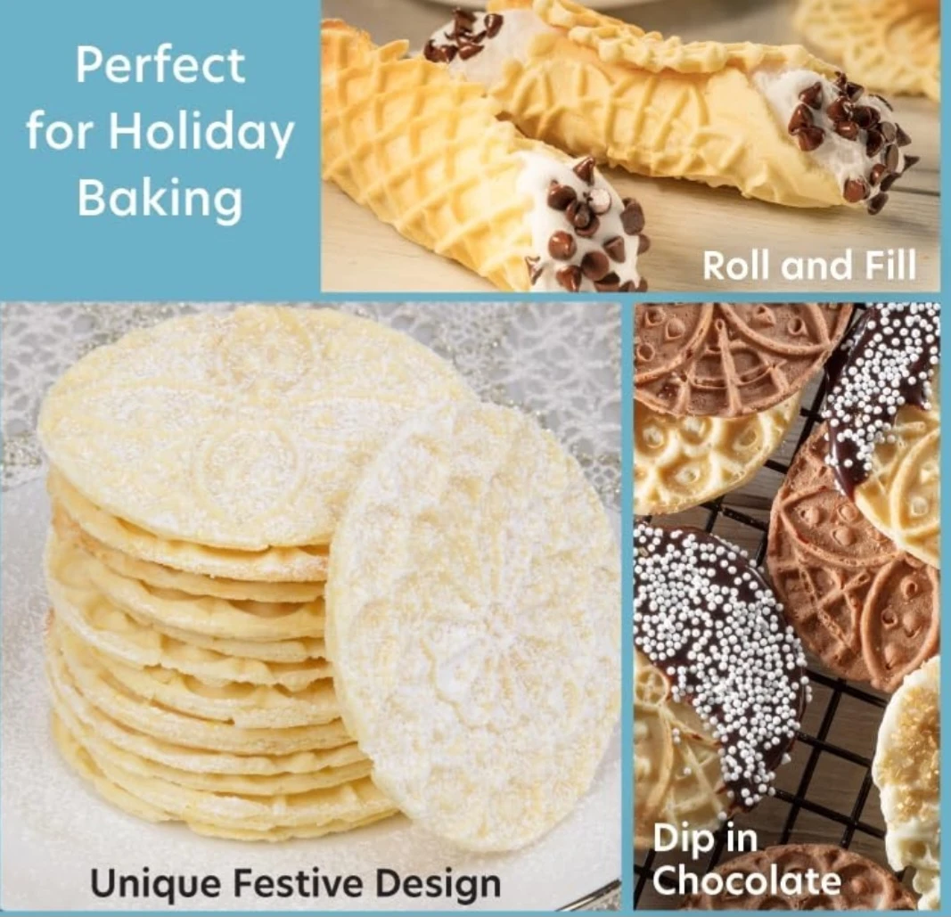 CucinaPro Piccolo Pizzelle Baker - photo 3