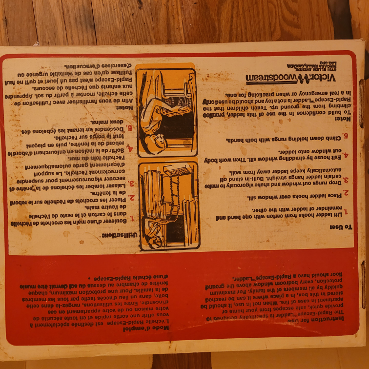 Victor Woodstream Rapid-Escape Ladder - photo 2