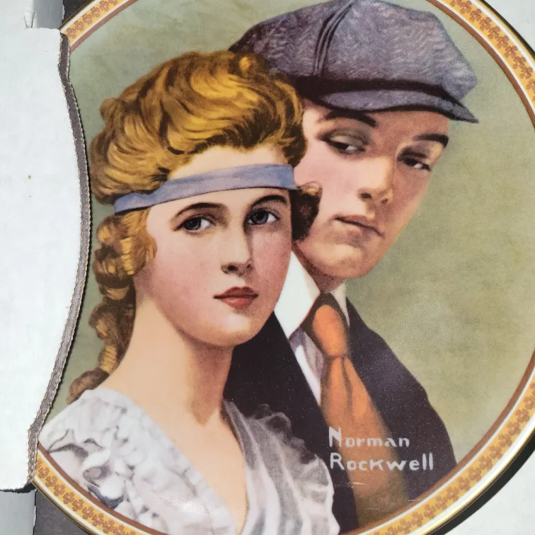 *Lot* Norman Rockwell Collector Plates image indicator(3)