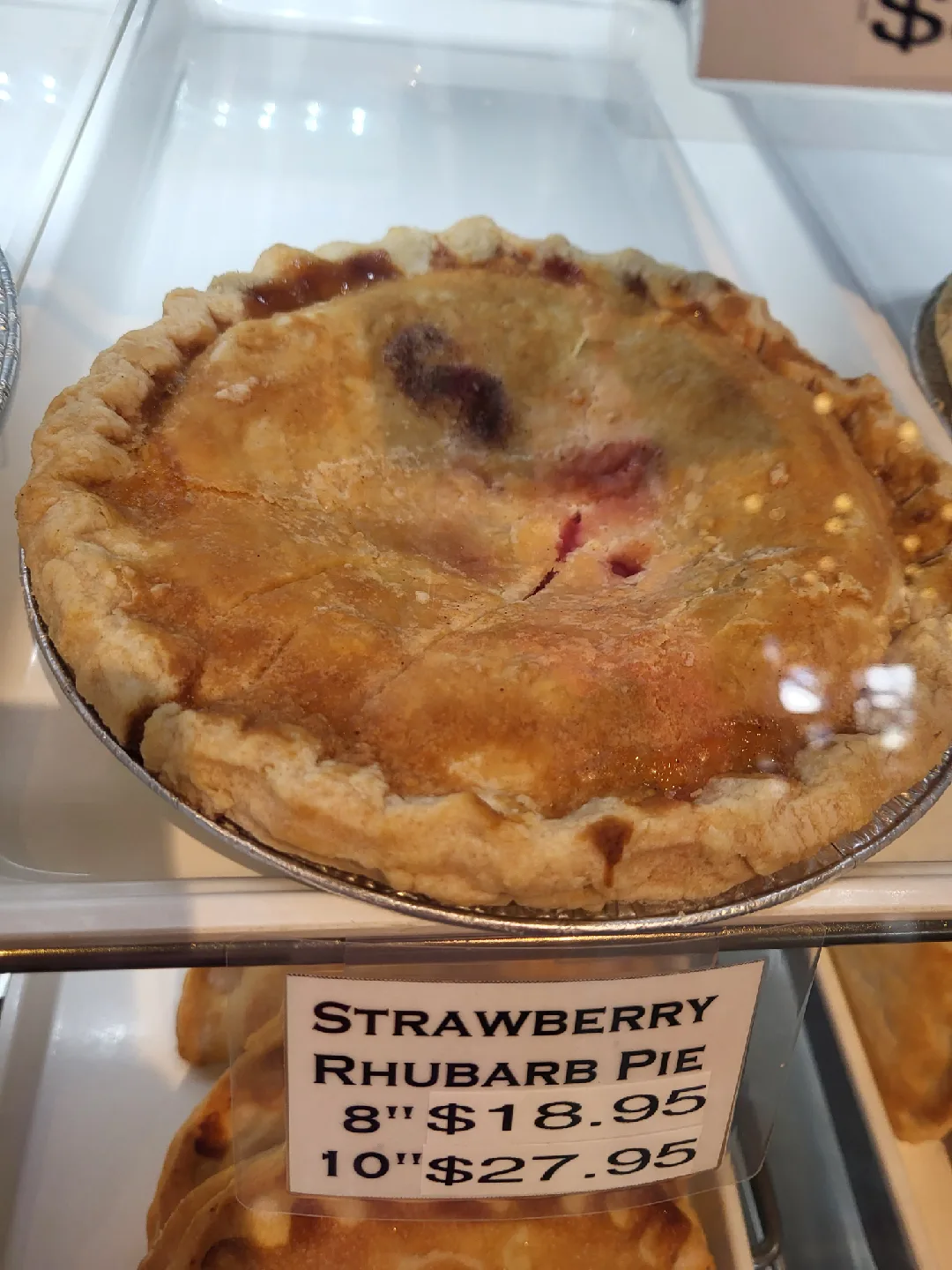 🥕Strawberry Rhubarb Pie  [WHOLE PIE] image indicator(2)