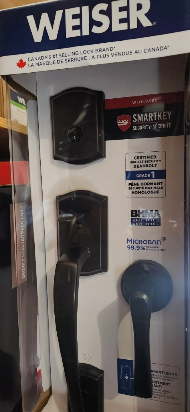 Weiser SmartKey Security Deadbolt thumbnail