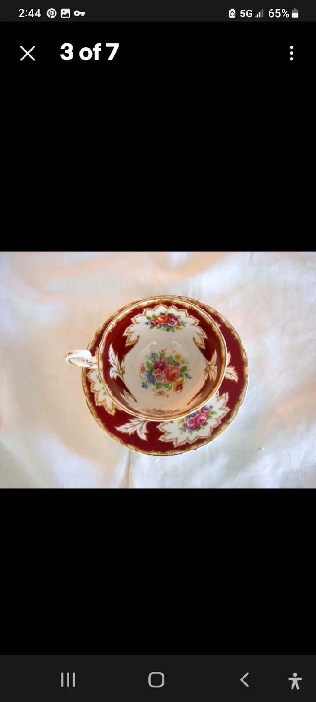 Royal Grafton Bone China Teacup & Saucer image indicator(2)