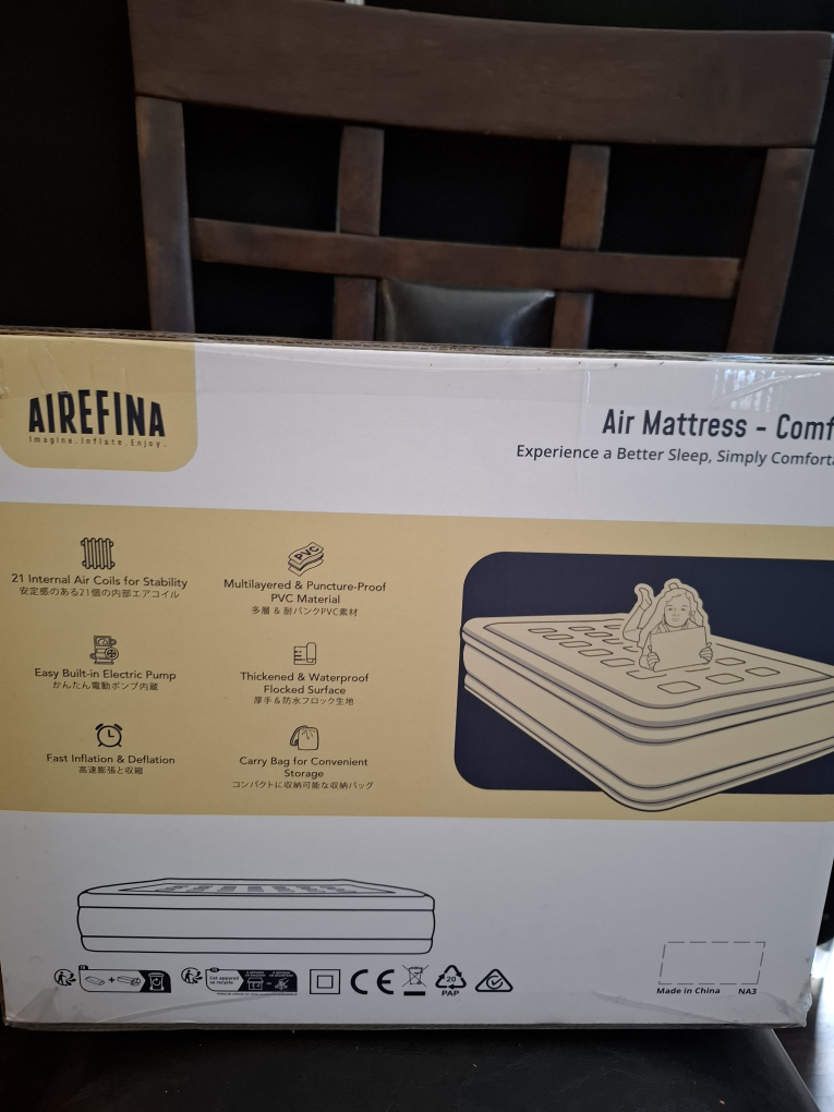Airefina Air Mattress - Comfortable - photo 2