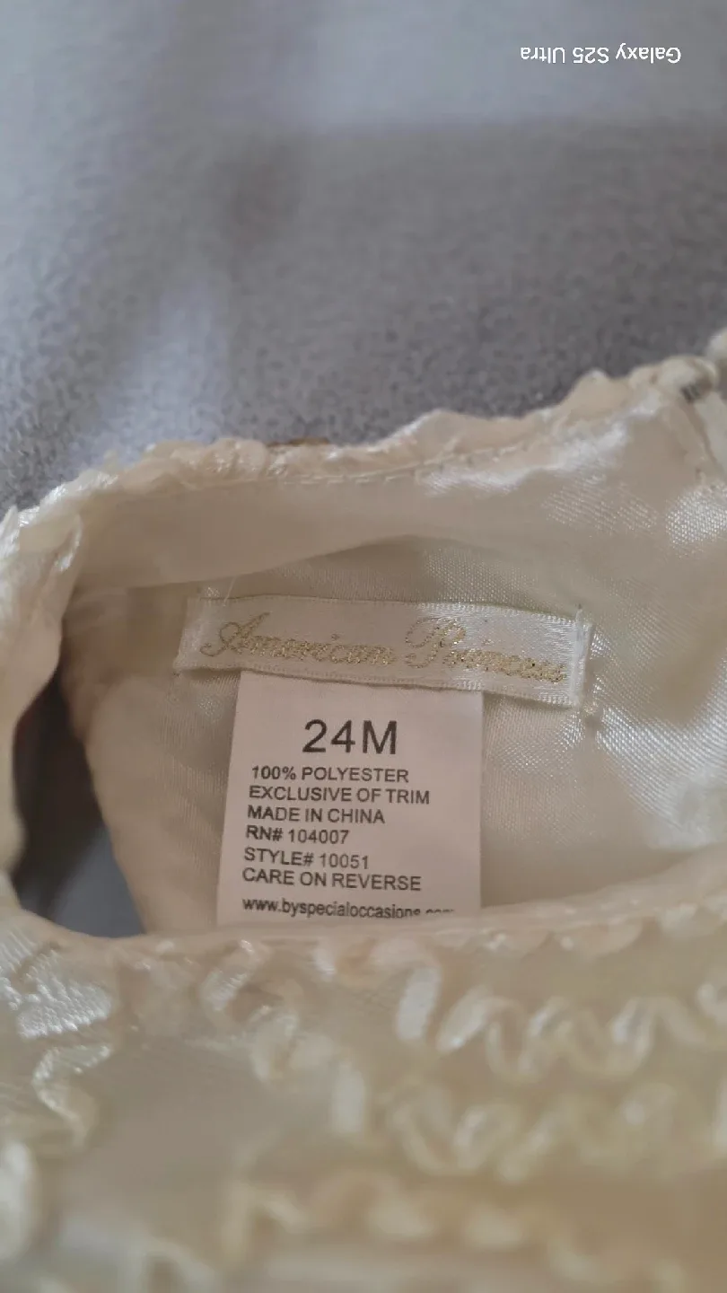 American Princess Baby Dress - 24M image indicator(2)