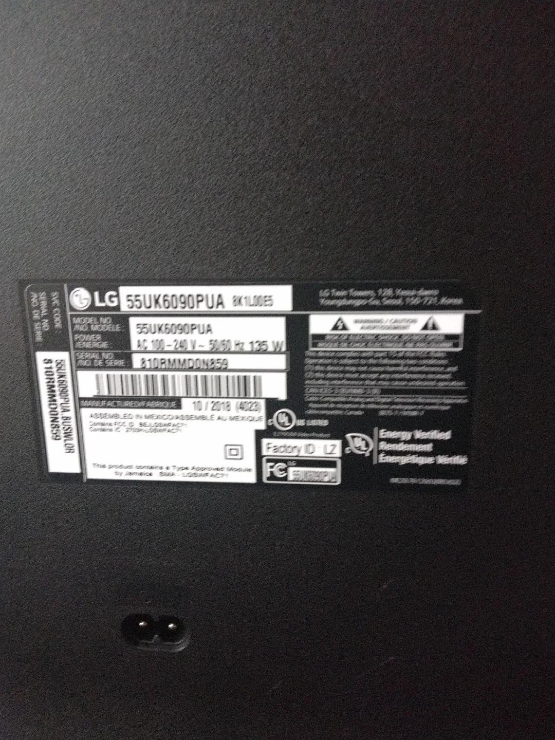 Tv 56 inch image indicator(5)