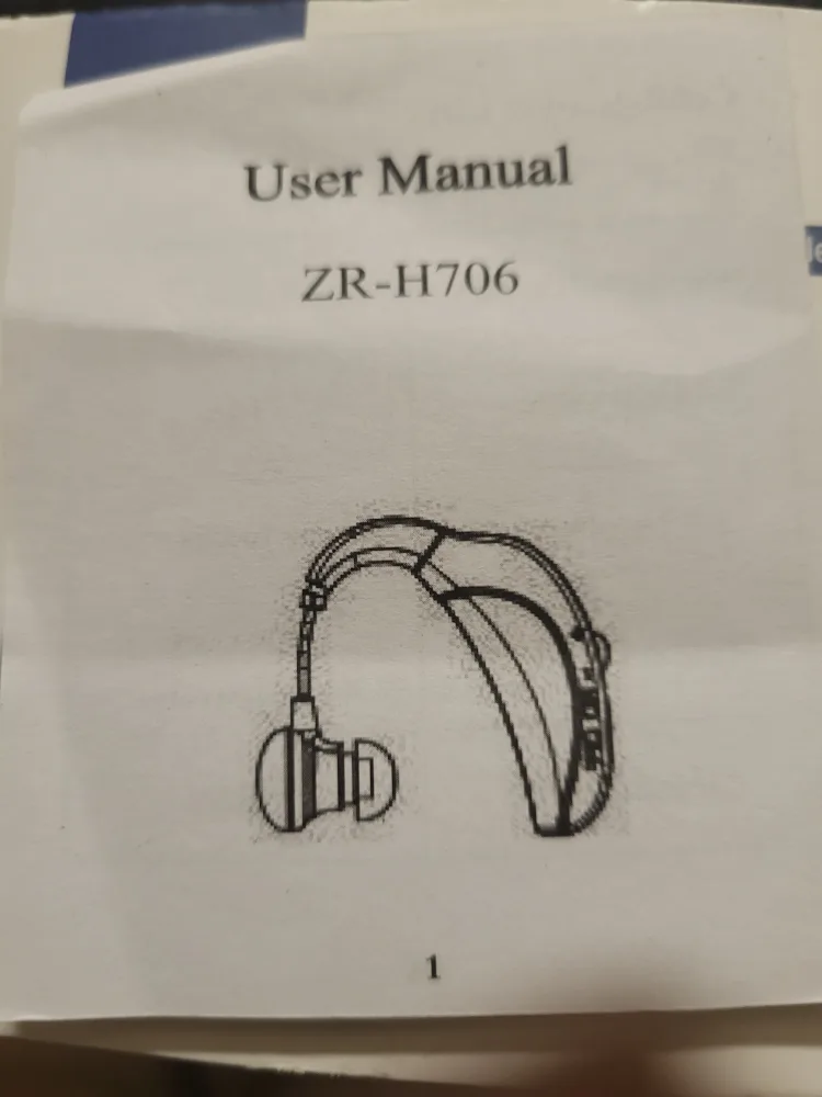 Hearing Aid ZR-H706 image indicator(3)