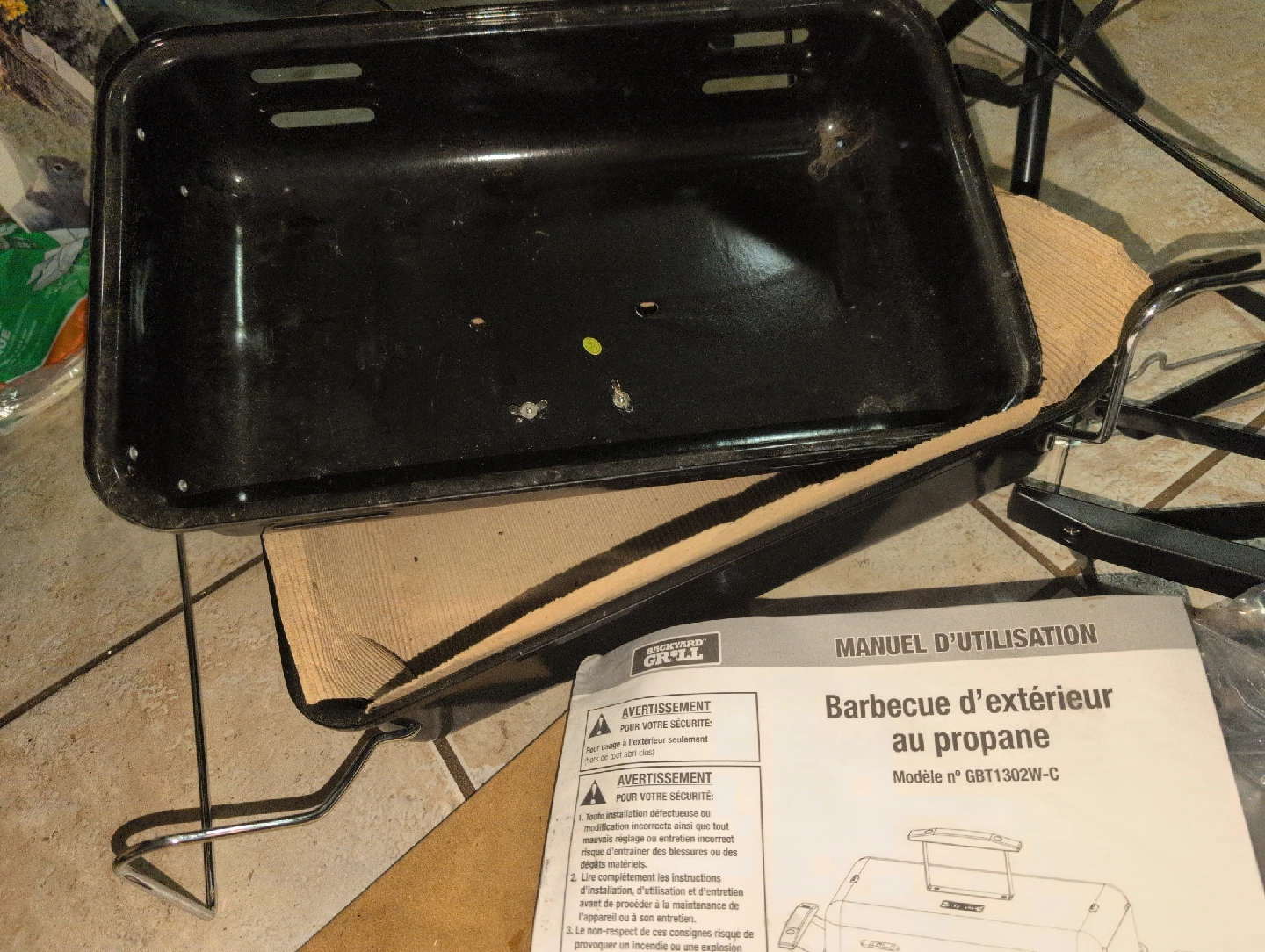 Backyard Grill GBT1302W-C Propane BBQ - photo 2