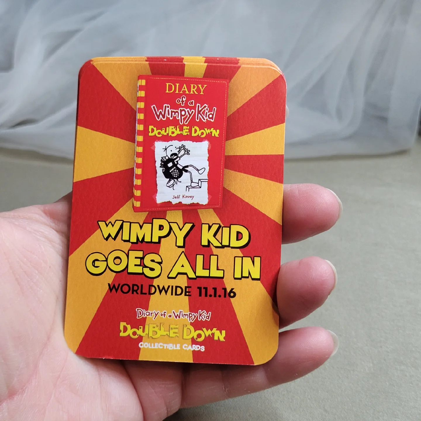 Lot of 12 Diary of Wimpy Kid Collector Cards image indicator(6)