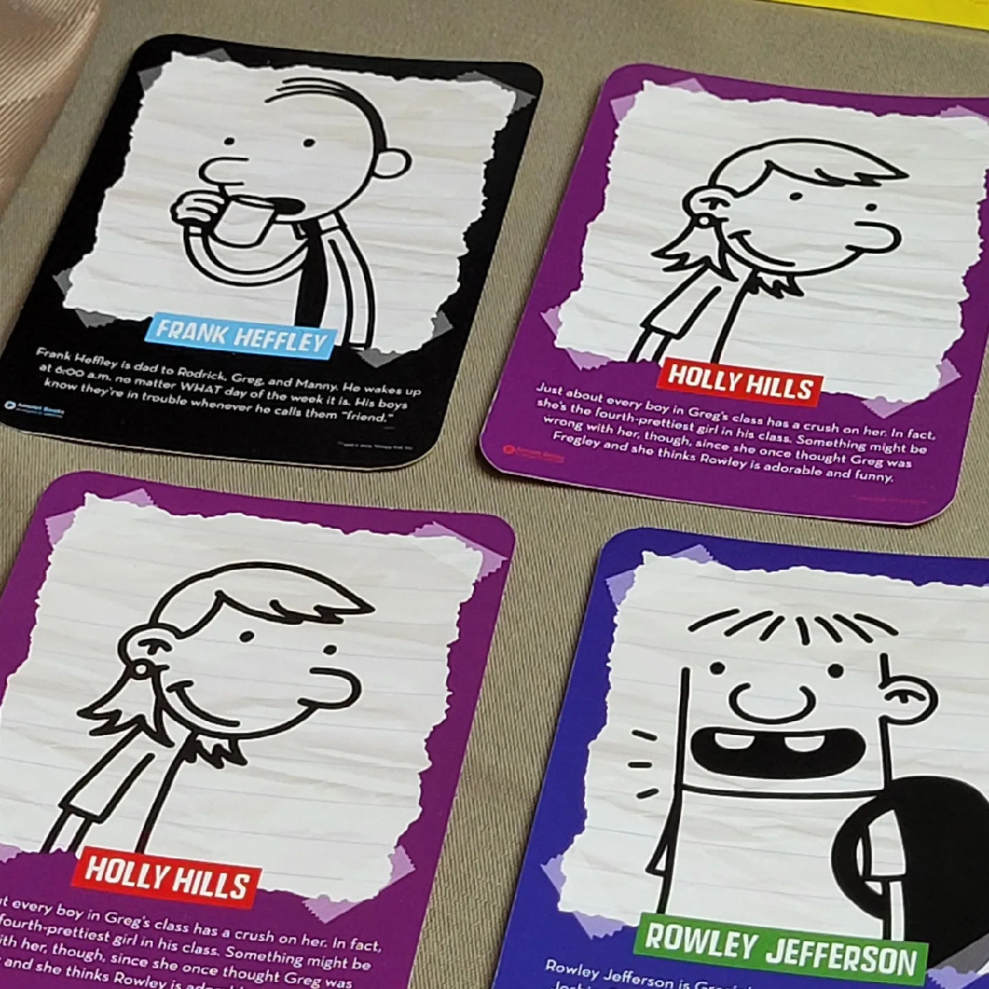 Lot of 12 Diary of Wimpy Kid Collector Cards image indicator(10)