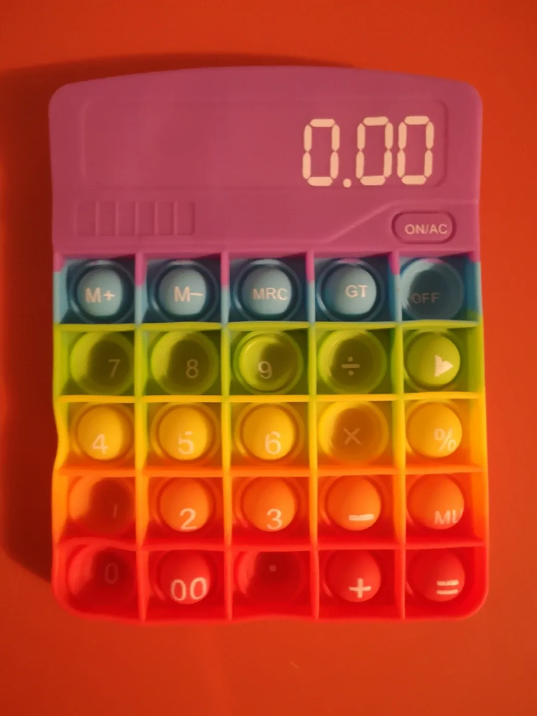 Rainbow Pop It Calculator - Fidget Toy image indicator(2)