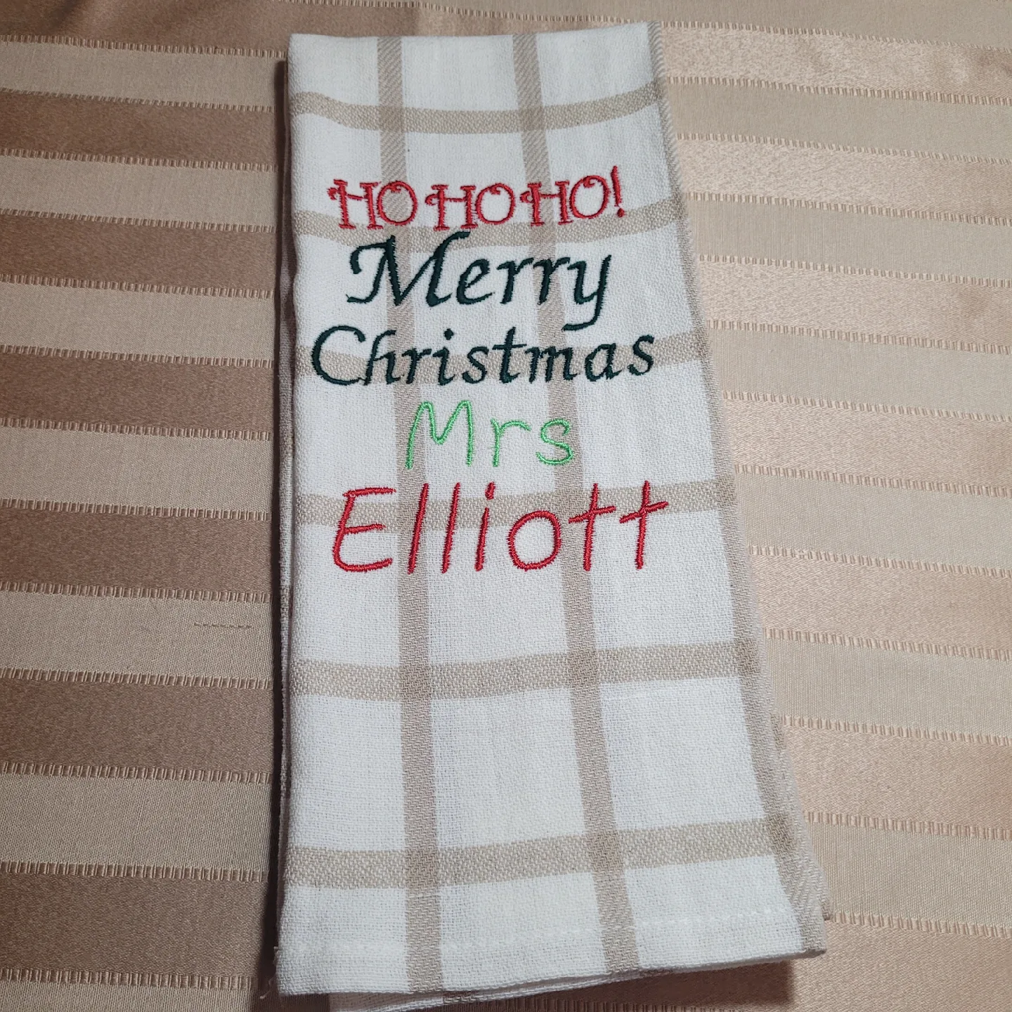 Perfect Teacher's Gift Machine Embroidered Tea Towels image indicator(2)