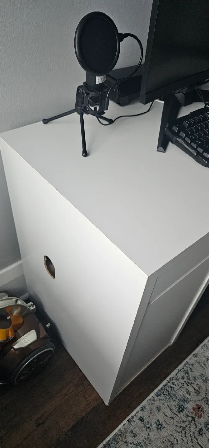 IKEA White Desk - 41 3/8" Width image indicator(2)