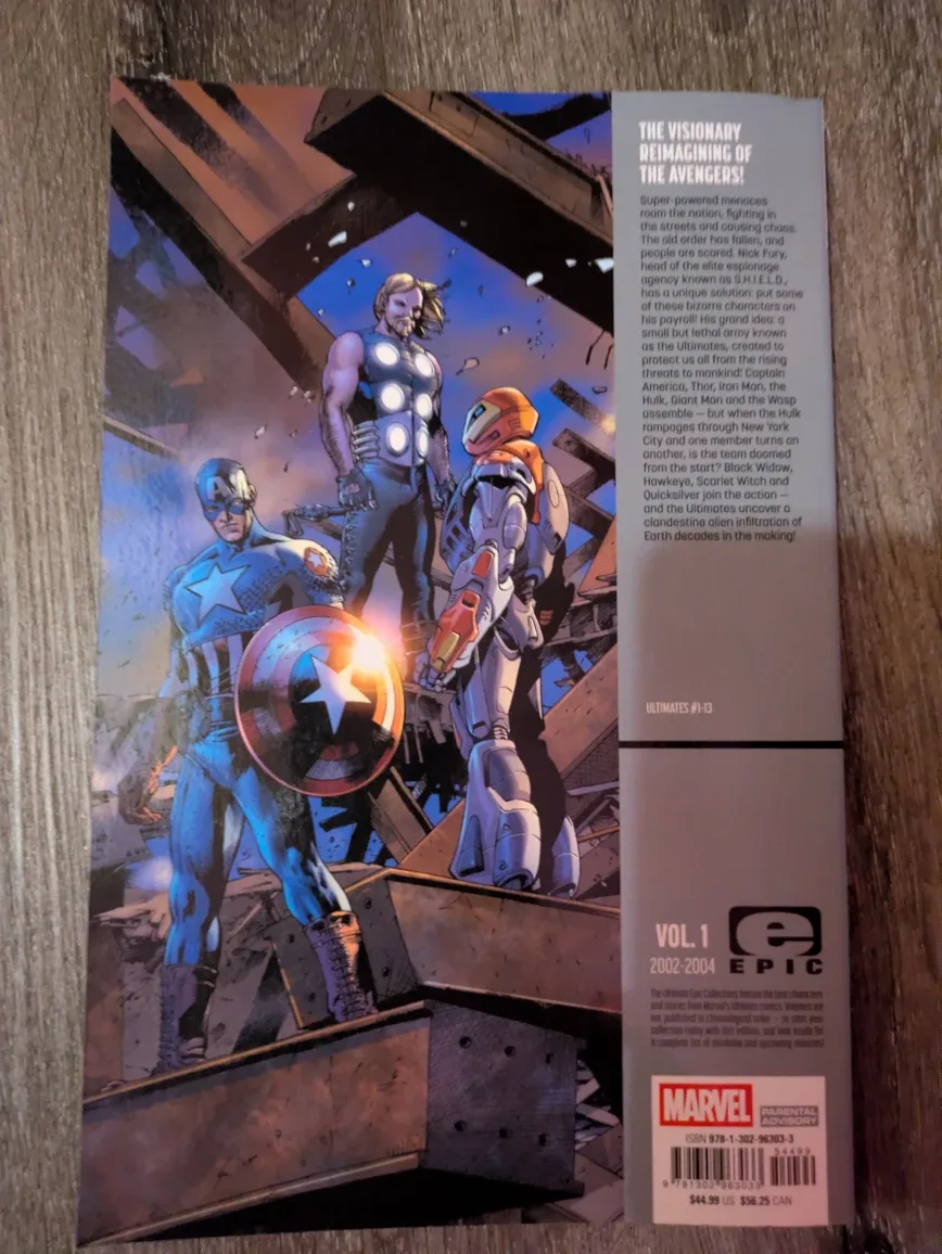 Marvel Ultimate Epic Collection: The Ultimates Vol. 1 image indicator(2)