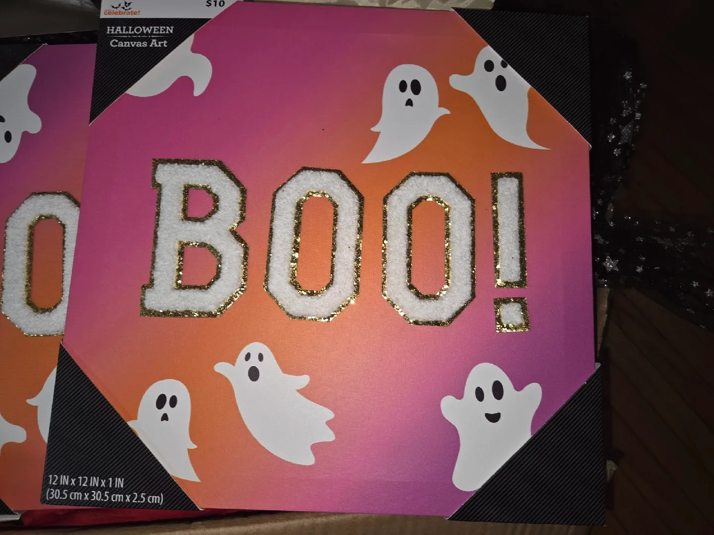 10 pieces Celebrate! Halloween Canvas Art ! Decoration unit 4 thumbnail