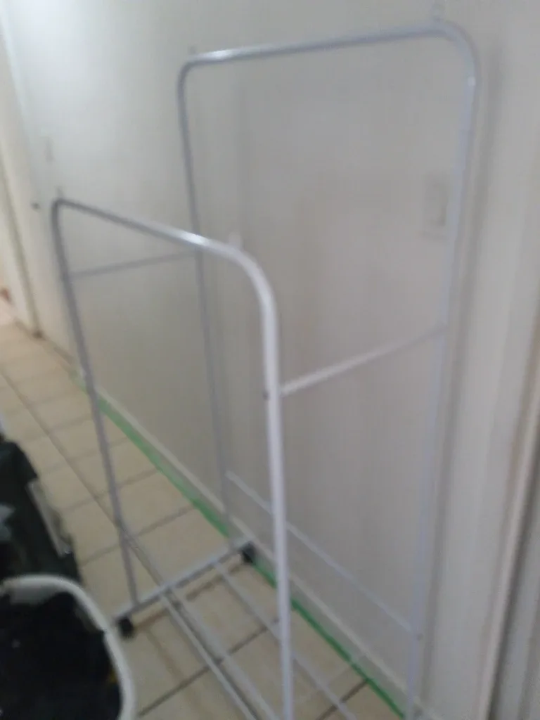 White Clothes Rack thumbnail