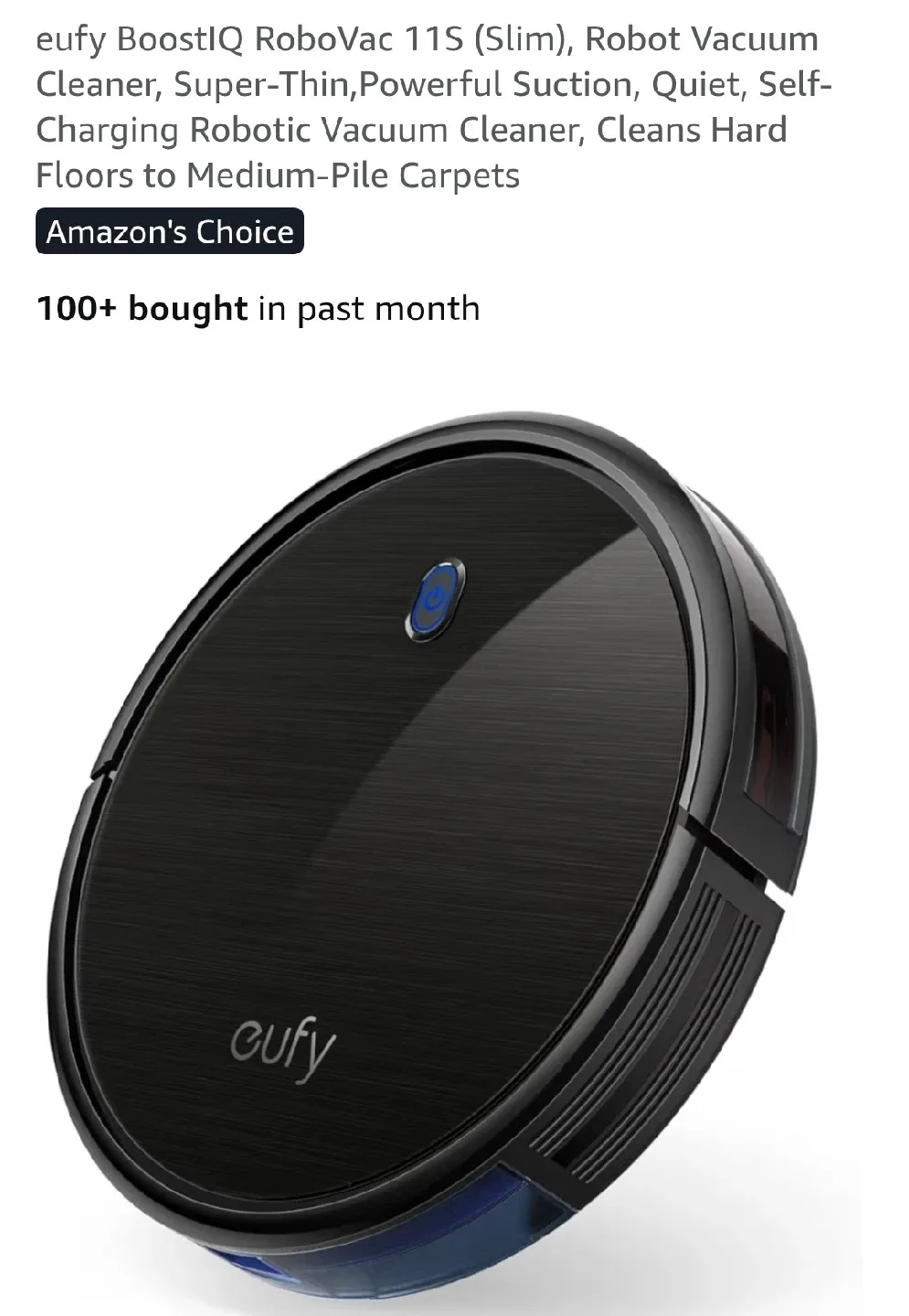 Eufy RoboVac - Slim Design image indicator(10)