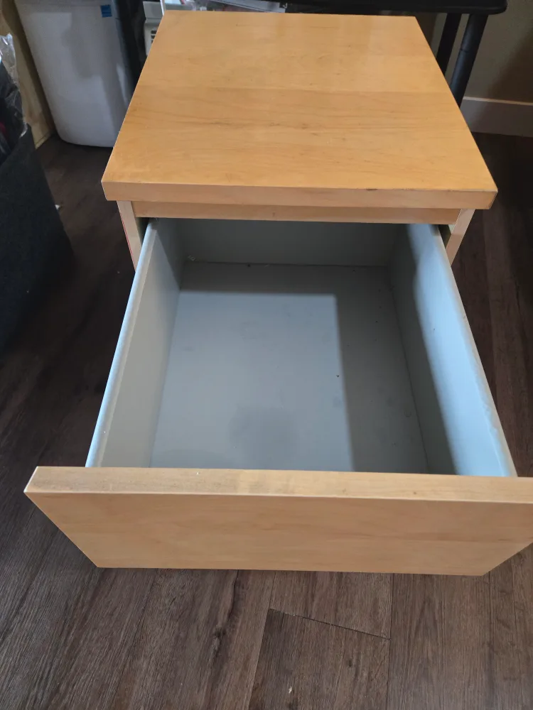 IKEA Hemnes 2-Drawer Chest - Light Brown image indicator(2)