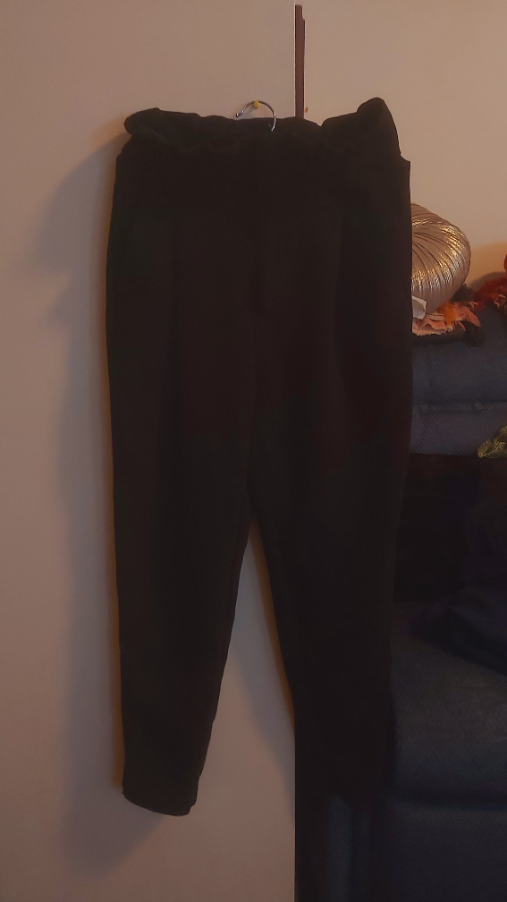Black Waist Pants