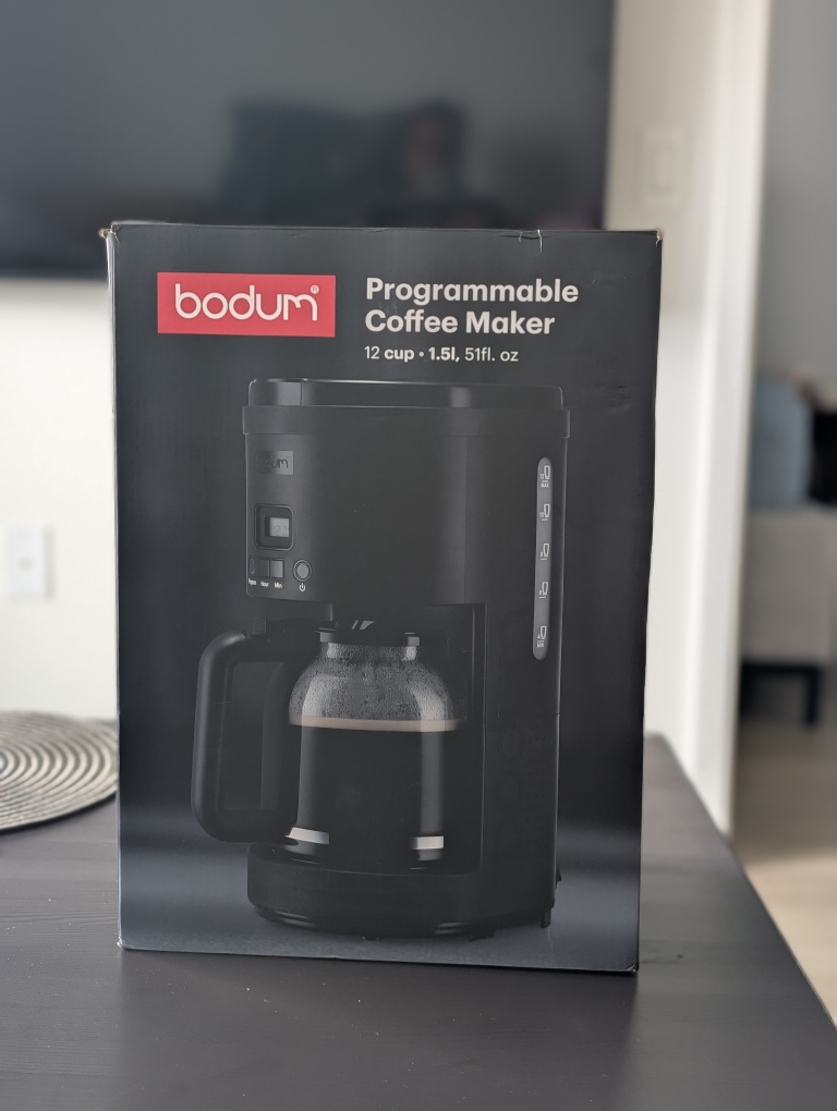 Bodum Bistro Programmable Coffee Maker - 12 Cup