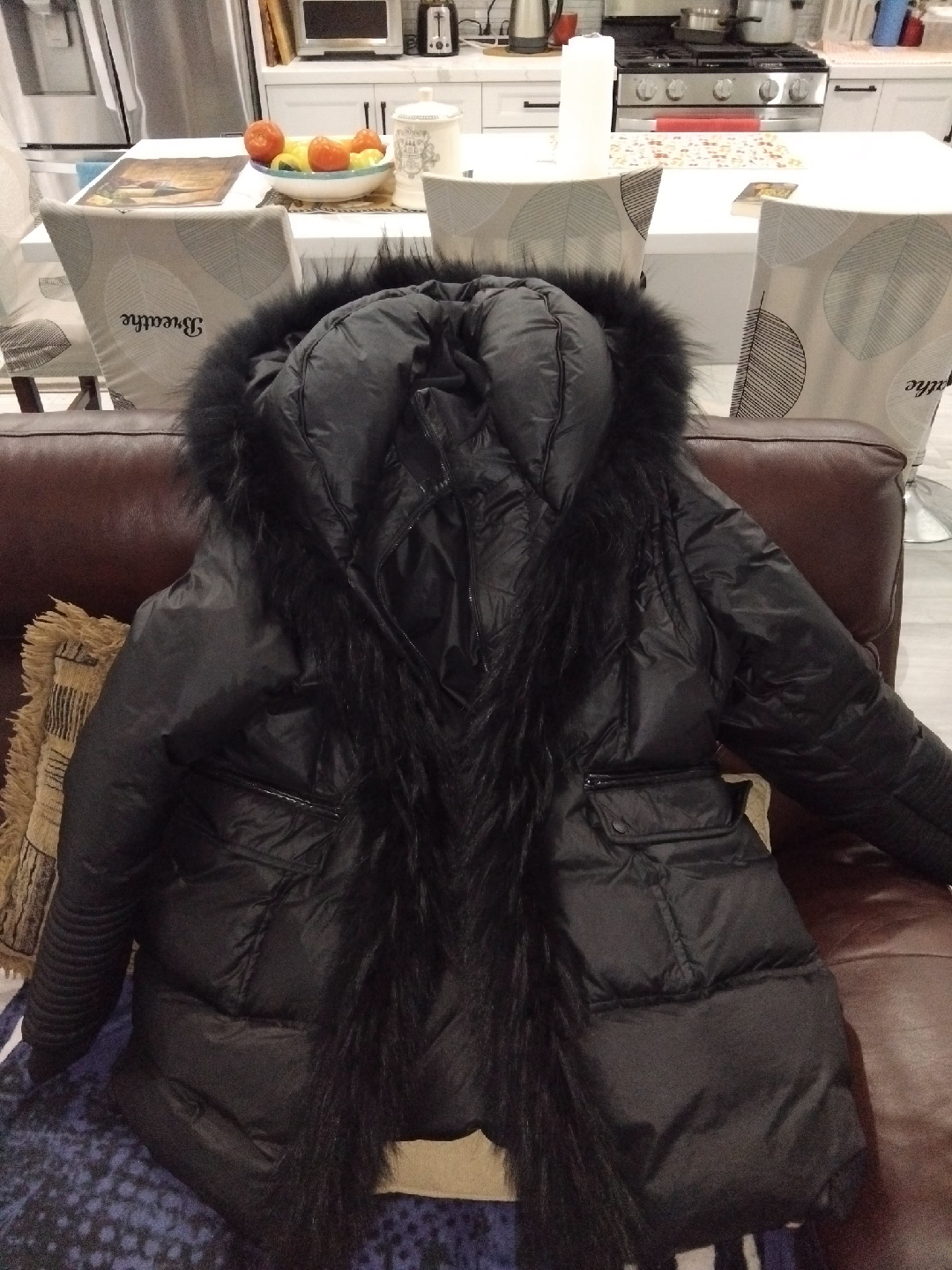 Rudask  Black Winter Jacket