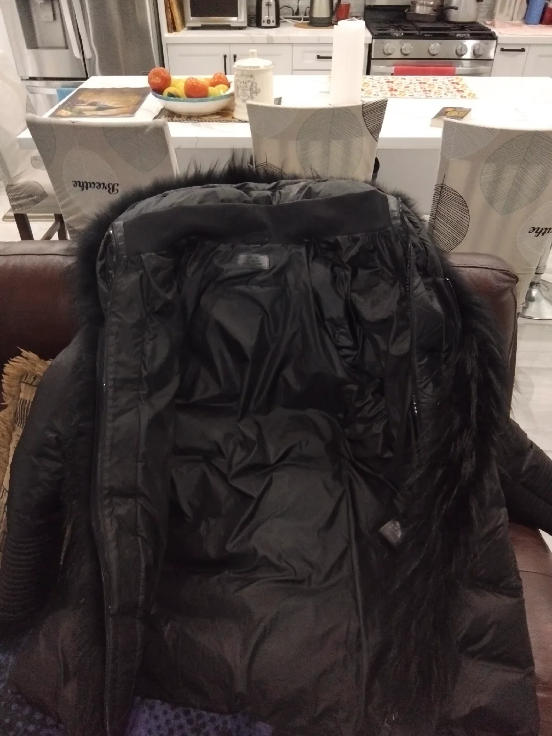 Rudask  Black Winter Jacket image indicator(2)