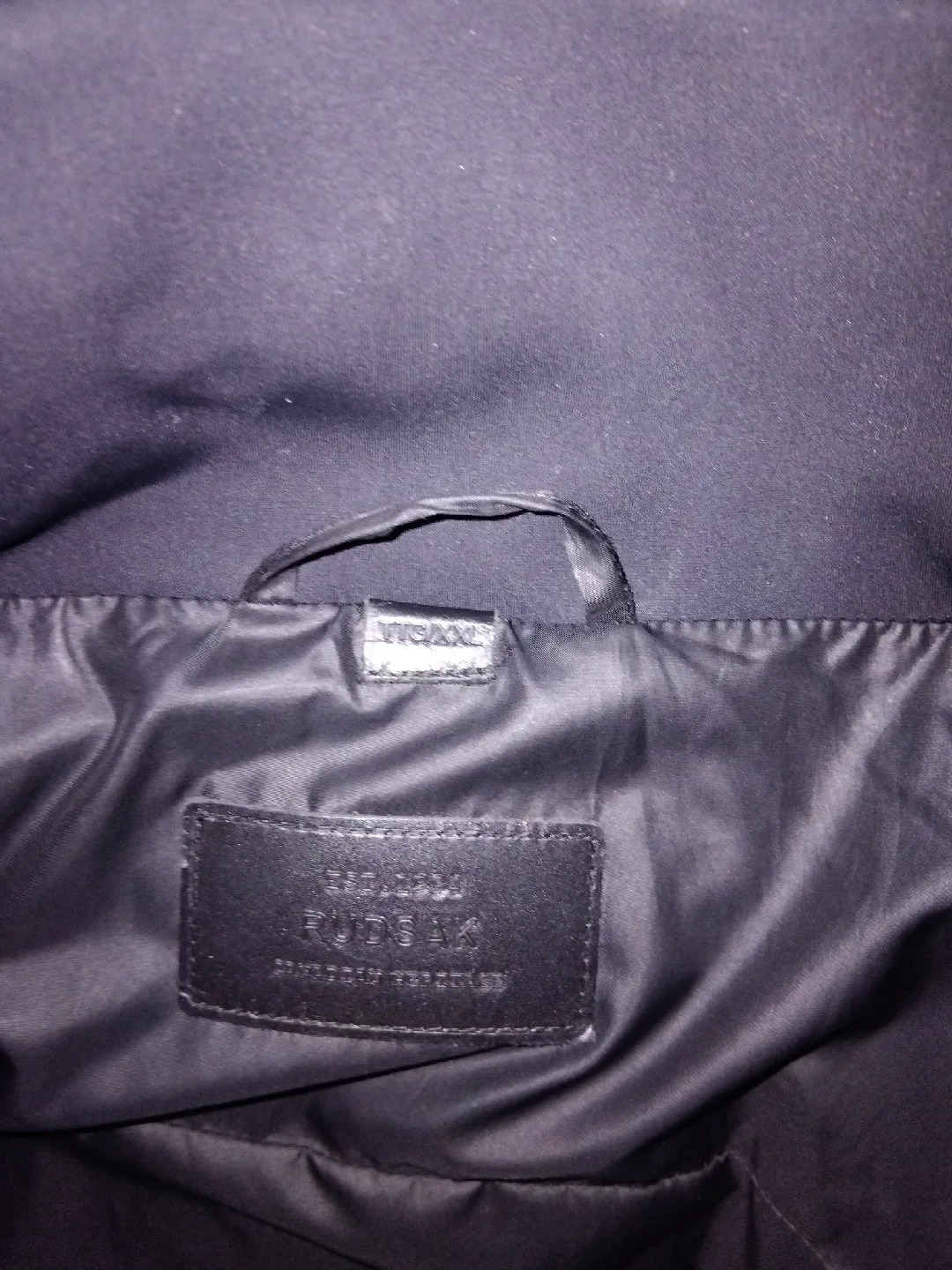 Rudask  Black Winter Jacket image indicator(3)