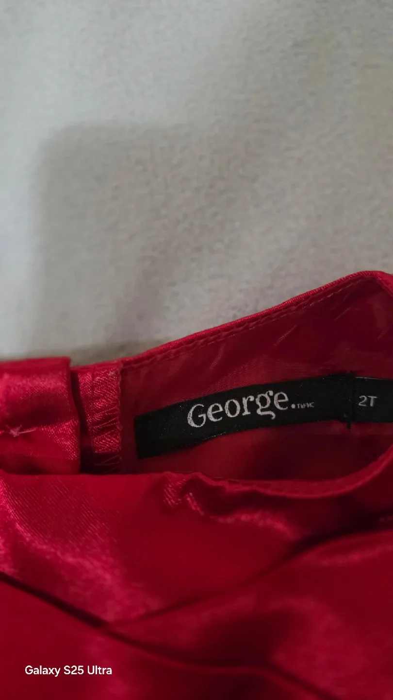 George Red Dress - Size 2T image indicator(2)