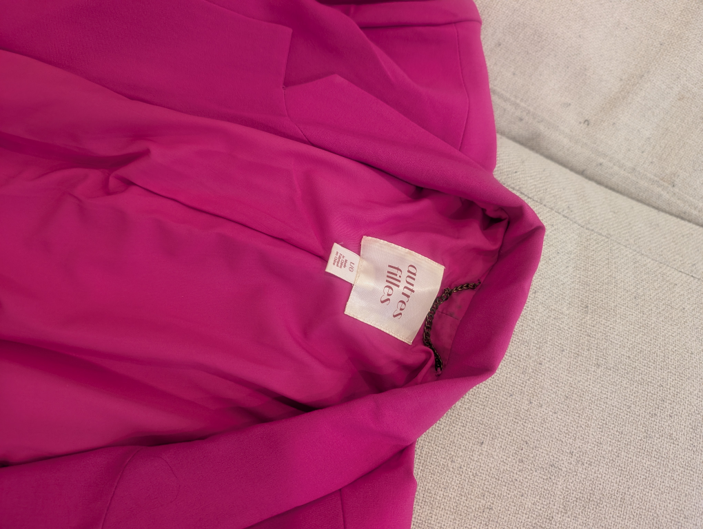 Autres Filles Hot Pink Blazer - L - photo 3
