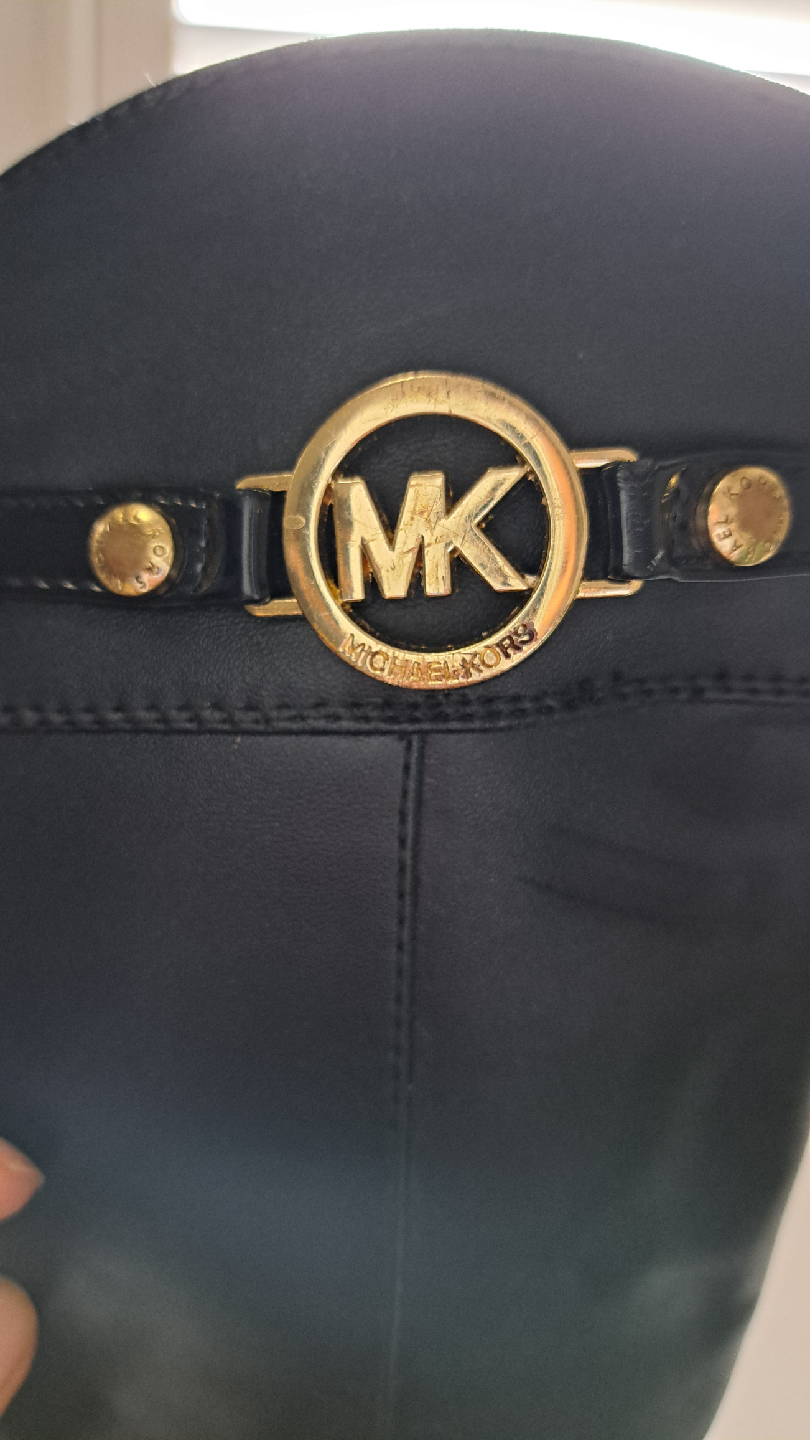 Kids Michael Kors Black Boots - Size 11c - photo 5