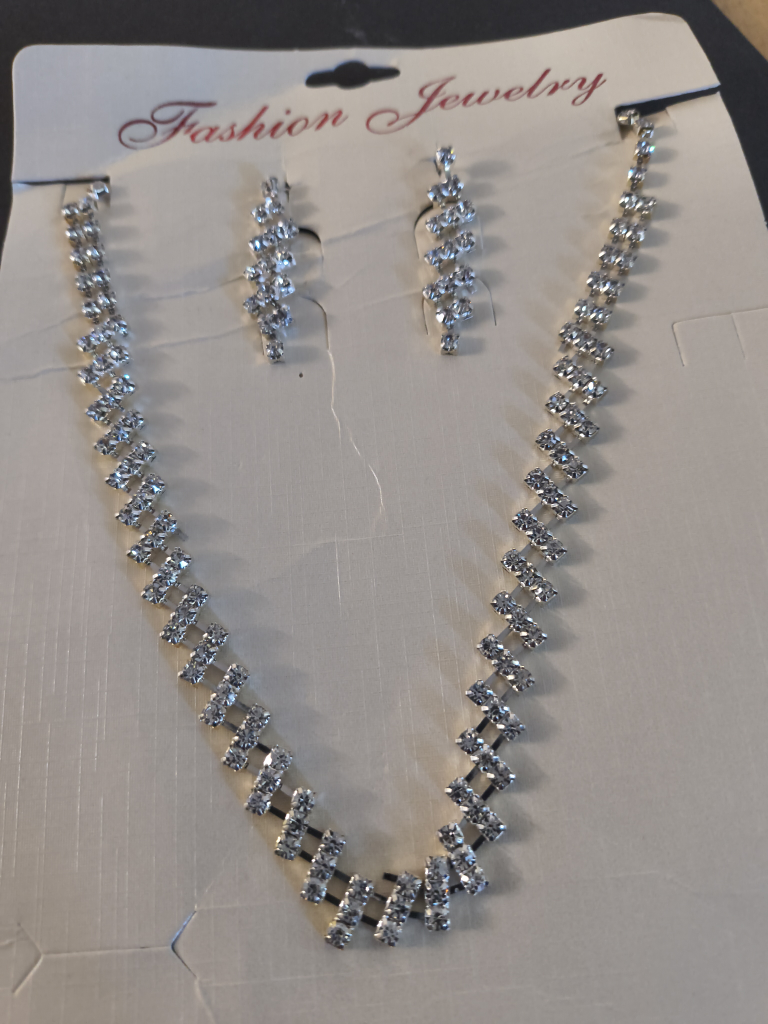 Fashion Jewelry Necklace and Earring Set
