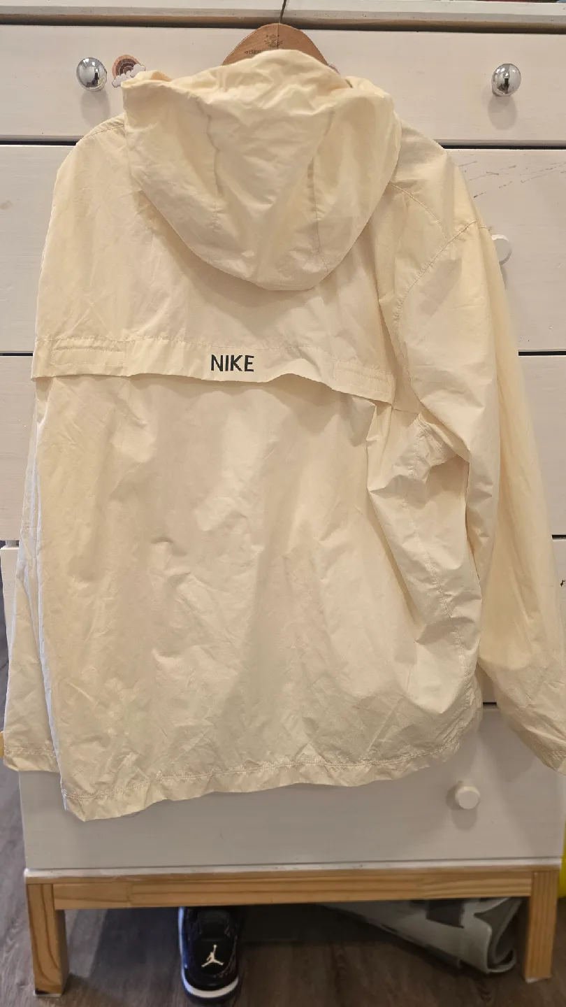 Nike Anorak Jacket - Size L - Cream Colour image indicator(2)