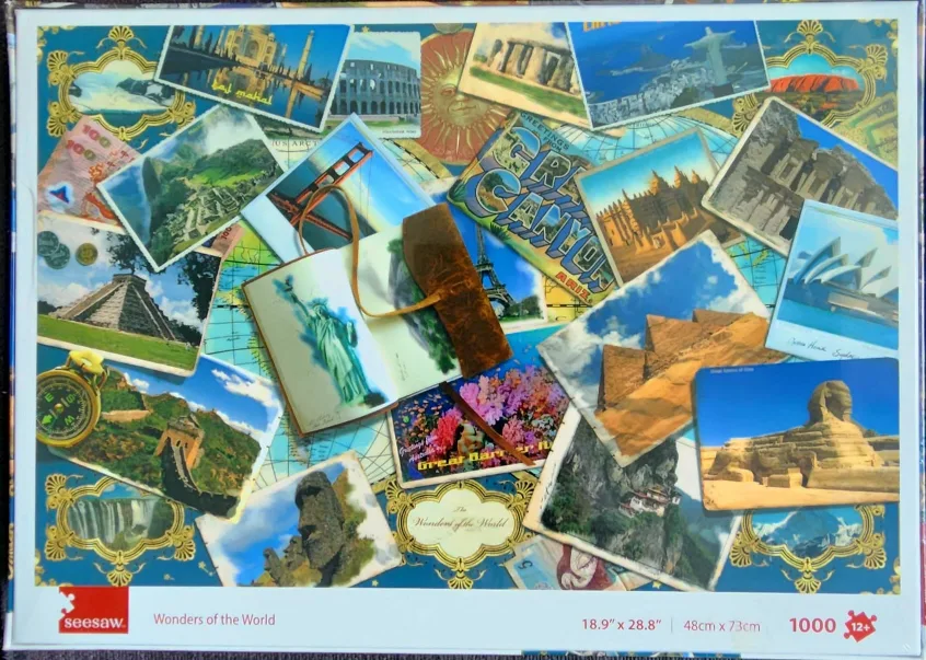 Seesaw Wonders of the World 1000 Piece Jigsaw Puzzle image indicator(2)
