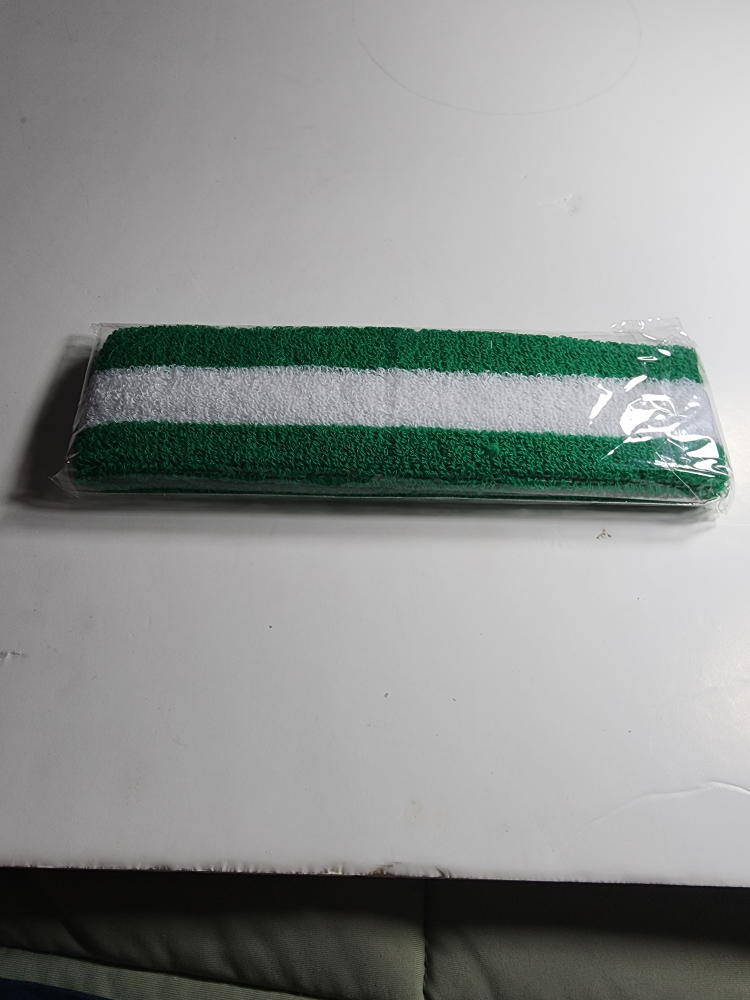 Pabst Blue Ribbon Beer Headband - Green & White - New - photo 3