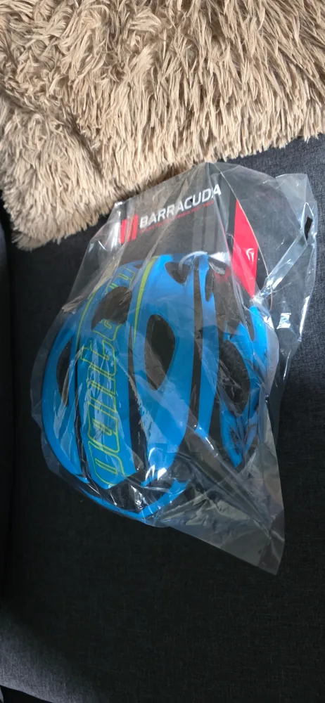 Barracuda Blue Cycling Helmet thumbnail