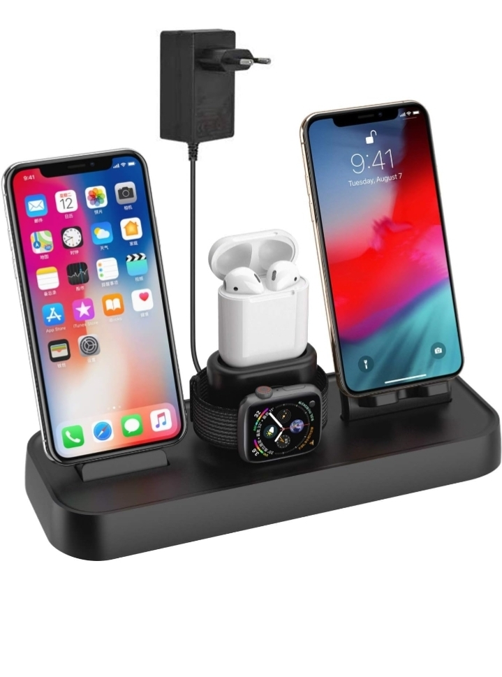 Wireless Charger, 4 in 1 Charging Station