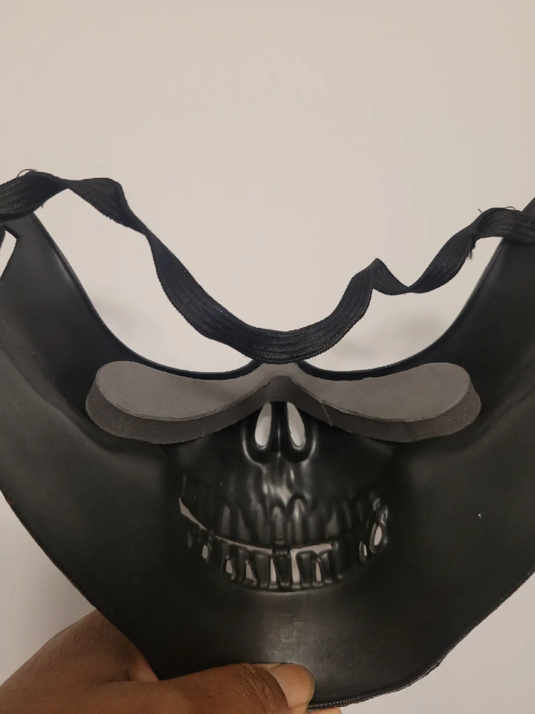 Skull Face Mask - Black with Red Splatter image indicator(2)