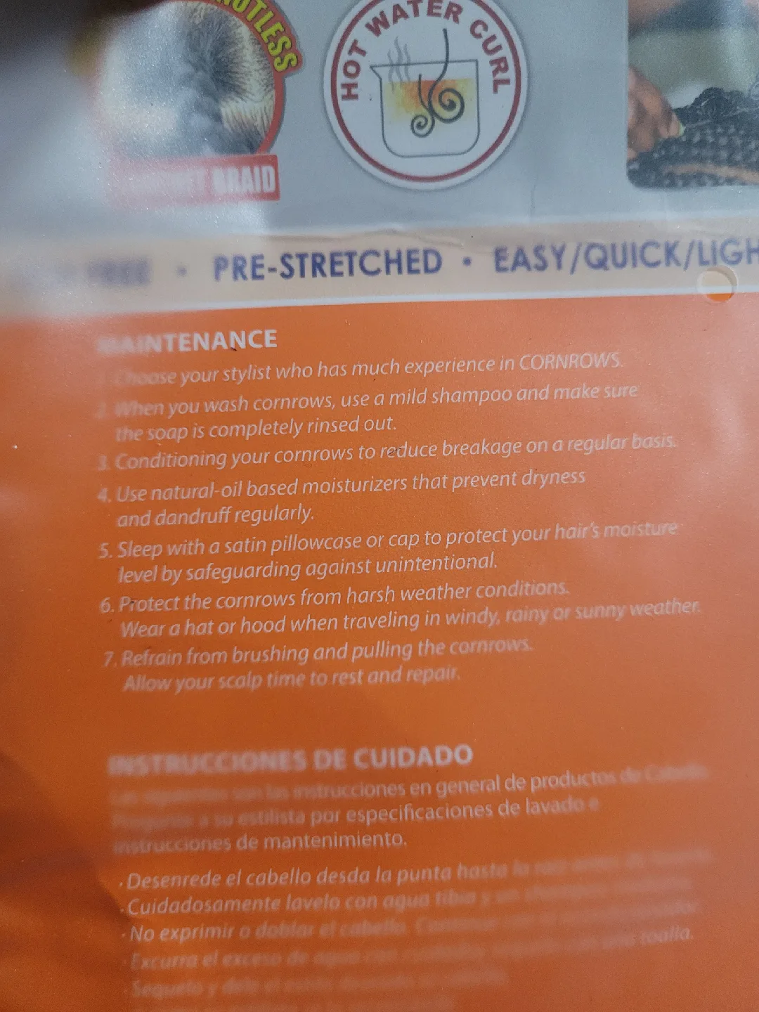 1 pkg Crochet Passion Ghana Twist 14" Hair image indicator(7)