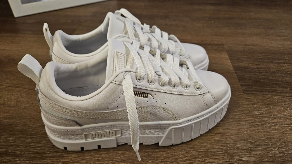 Puma Mayze Leather Women's Shoes - Size 8 - photo 2