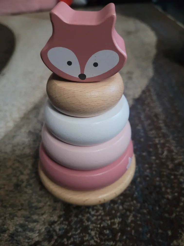 Wooden Fox Stacking Toy thumbnail