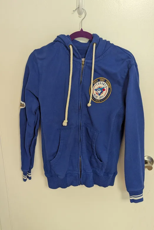 Mitchell & Ness Toronto Blue Jays Hoodie - Women's Small image indicator(2)