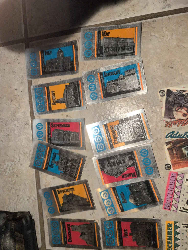 Vintage Edmonton Transit Passes - 1990 & 1991 image indicator(4)