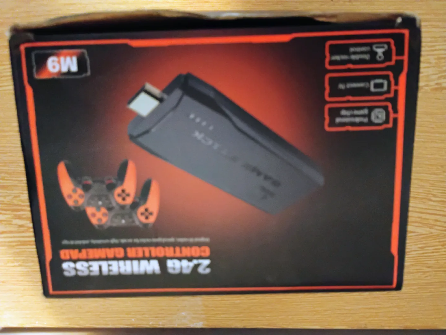 2.4G Wireless Controller Gamepad M9 image indicator(2)