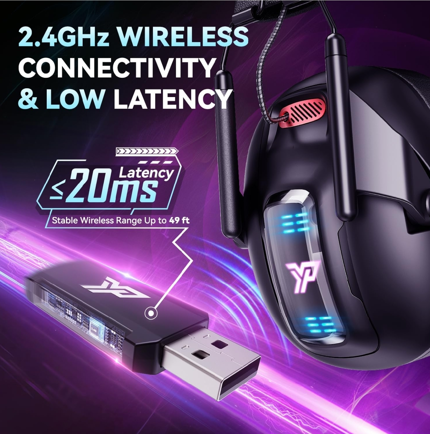Wireless Gaming Headset - photo 2