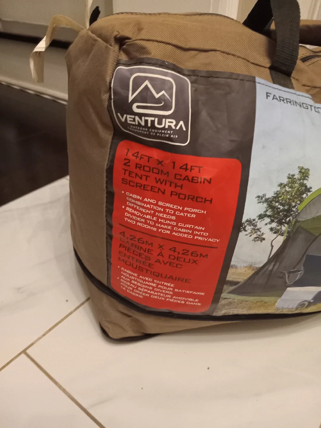 Ventura Farrington 14ft 6-Person Tent image indicator(3)