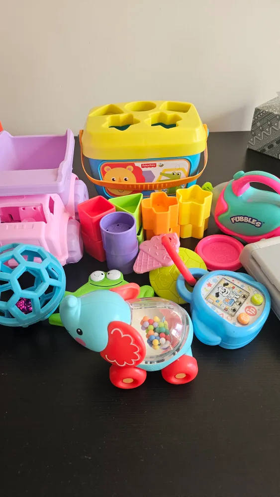 Mixed Baby Toys - Fisher-Price Shape Sorter & More!🧡 image indicator(6)