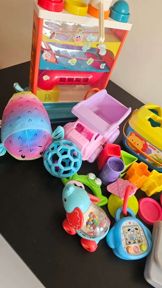 Mixed Baby Toys - Fisher-Price Shape Sorter & More!🧡 image indicator(7)