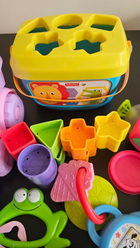 Mixed Baby Toys - Fisher-Price Shape Sorter & More!🧡 image indicator(8)