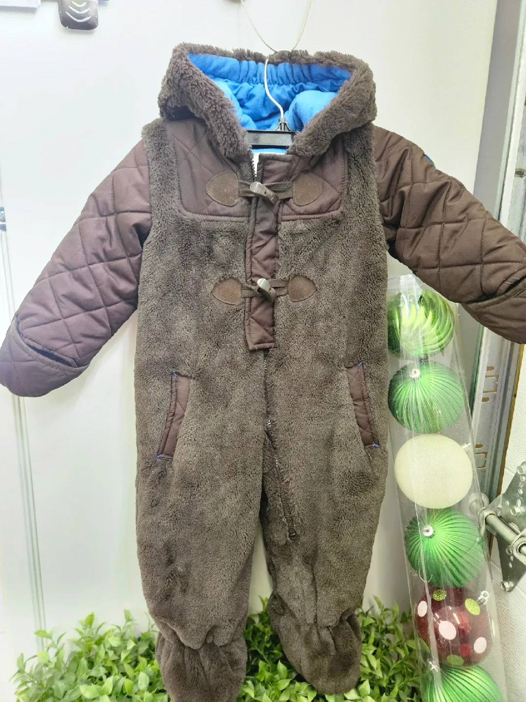 Rothschild 12M Brown Baby Snowsuit
